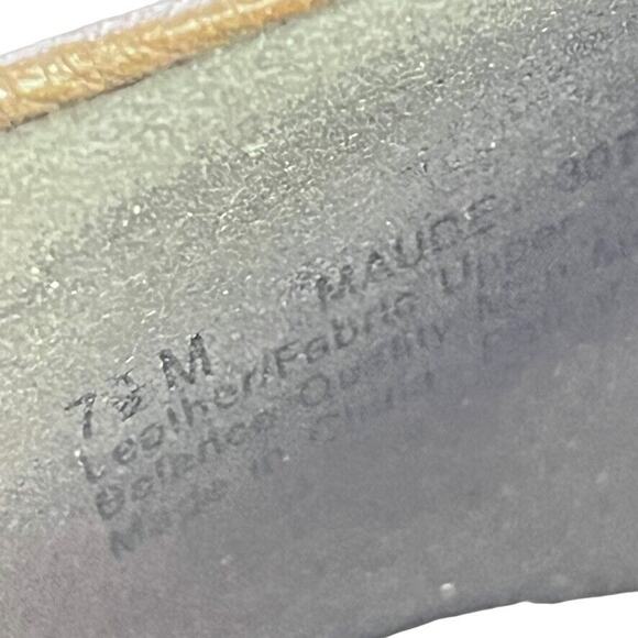 Naturalizer N5 Comfort Maude Real Leather Taupe Brown Slip On Flats Shoes 7.5 - Picture 16 of 16